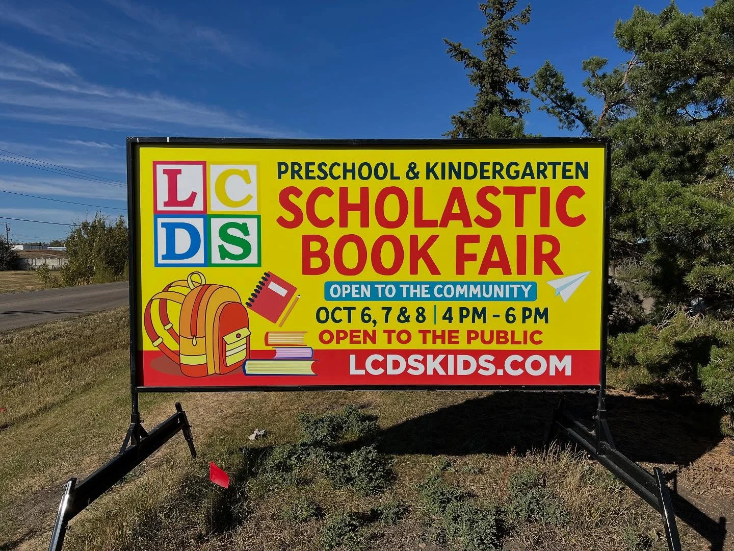 School Signs Edmonton